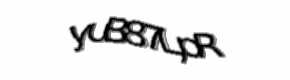 Security check image, please type the characters shown