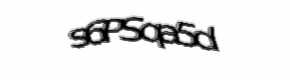 Security check image, please type the characters shown